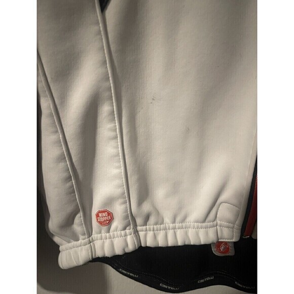 Castelli Rosso Corsa Donna Wind Stopper Full Zip Jacket Women’s Size XL - Picture 5 of 11